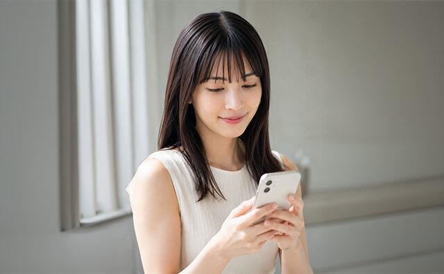 24時間予約受付で予定に合わせやすい