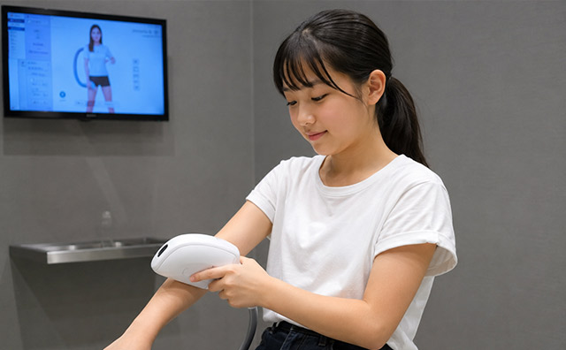お子様が人目を気にせず通える