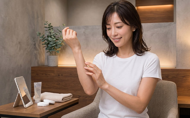 年齢・肌状態・利用条件を確認する